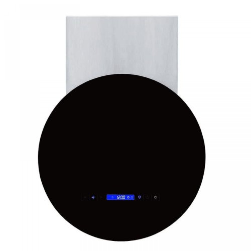 Wall mounted kitchen chimney with black crystal ARIOSTEA 330w KARAG