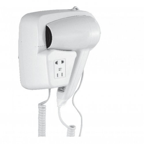 Wall-mounted bathroom hair dryer HOTEL FL-2101B KARAG