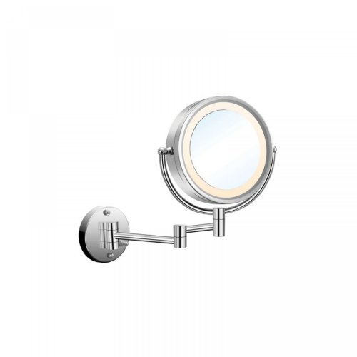Two-sided magnifying mirror with LED lighting HOTEL KARAG