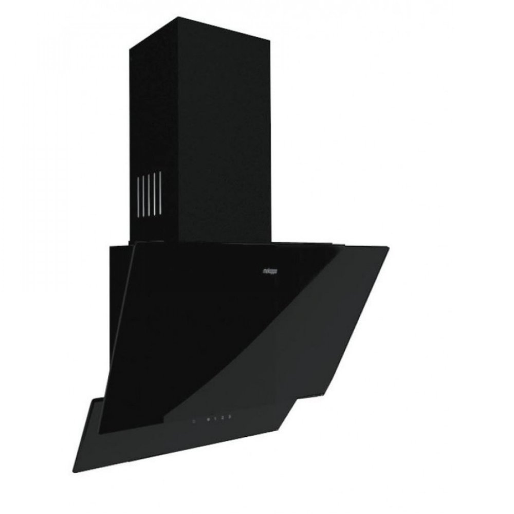 Wall mounted kitchen chimney with black crystal FALCON 180w KARAG
