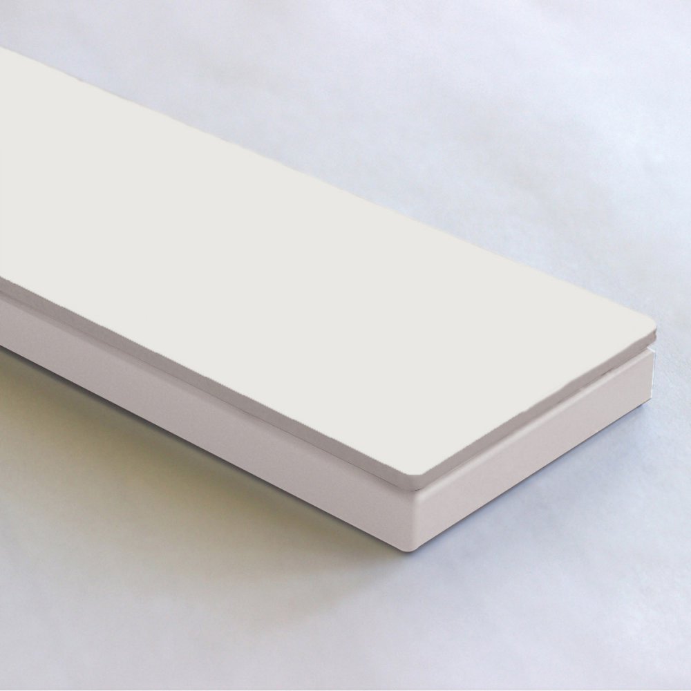 Σχάρα για Confluo BOARD από λευκό γυαλί FRAMELESS Grid KARAG 75cm