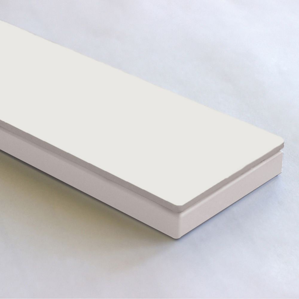 Σχάρα για Confluo BOARD από λευκό γυαλί FRAMELESS Grid KARAG 85cm